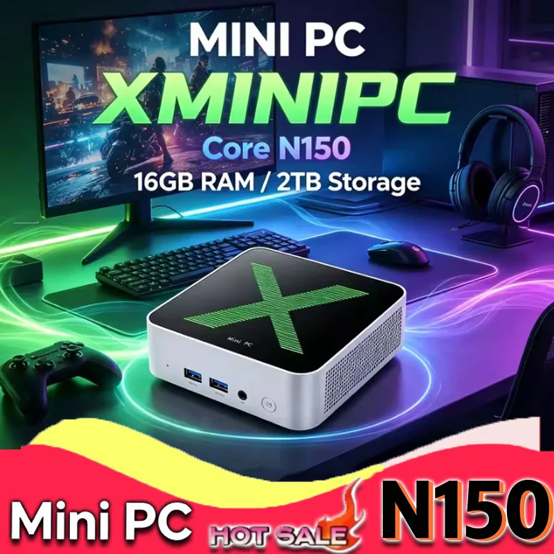 Pc Gaming Video - X Mini-PC Core N150 Win11｜32GB RAM