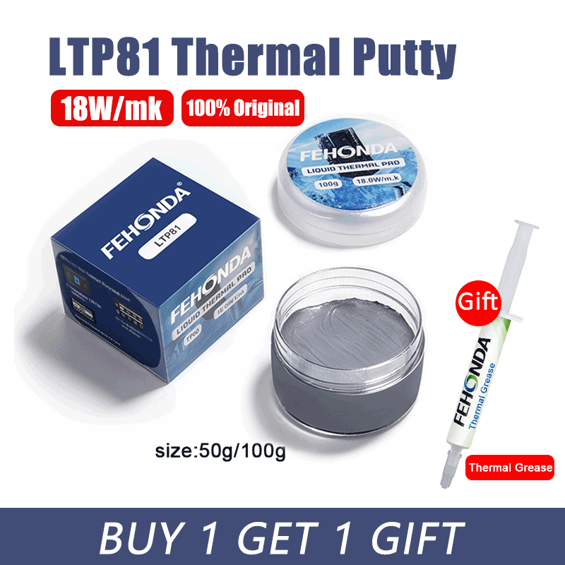 Laptop Cooling Pad - Fehonda LTP81 Thermische Paste 18W/mk 50g