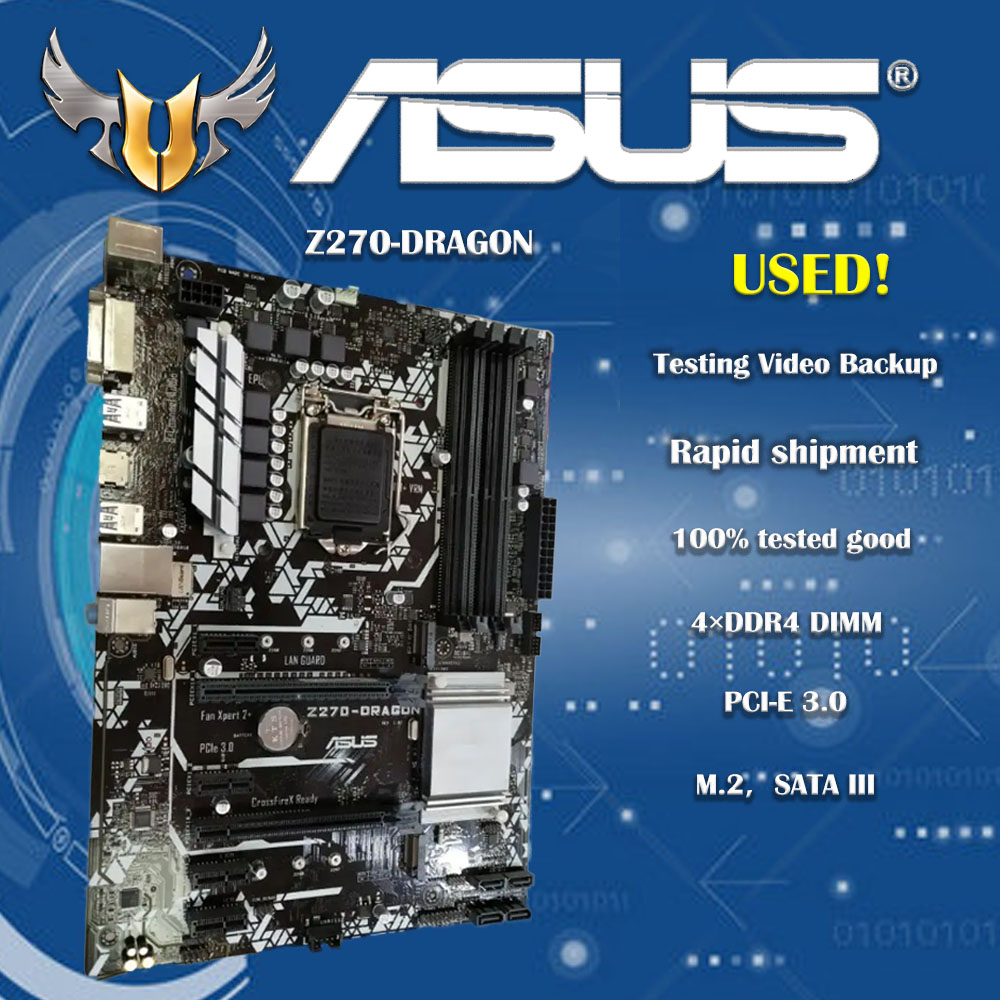 Pc Gaming Core I5 - Motherboard Für Asus PRIME Z270-DRAGON Original