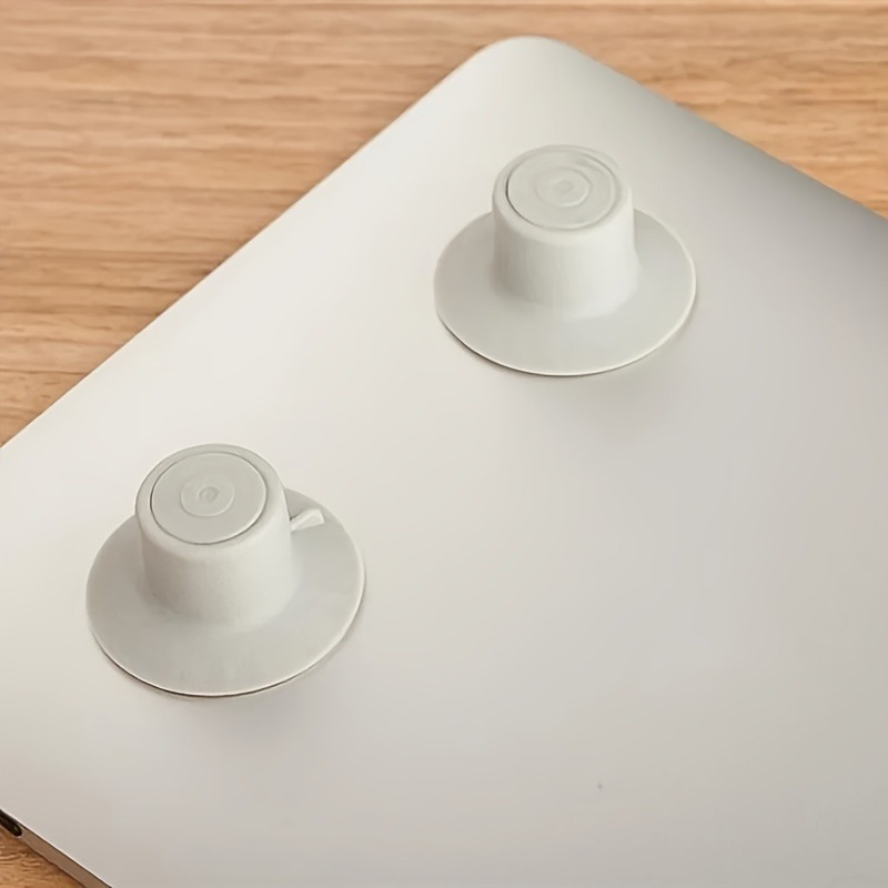 Laptop Cooling Pad - 4 Stück Tassen-Kühlunterlagen, rutschfester Hebeständer für