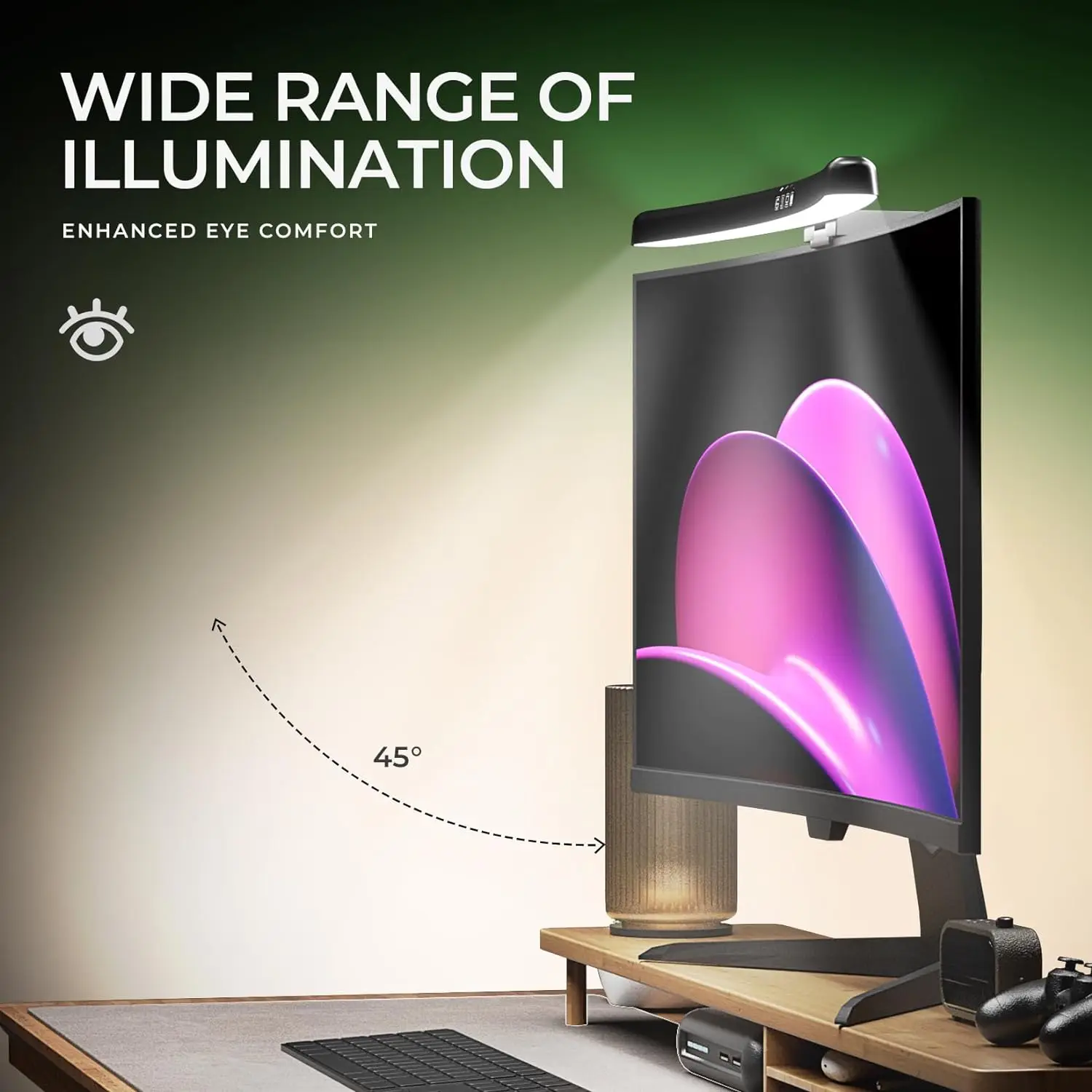 Monitor Licht Bar Gebogen mit  – Pc Zotac Gaming Bewertung und Preis