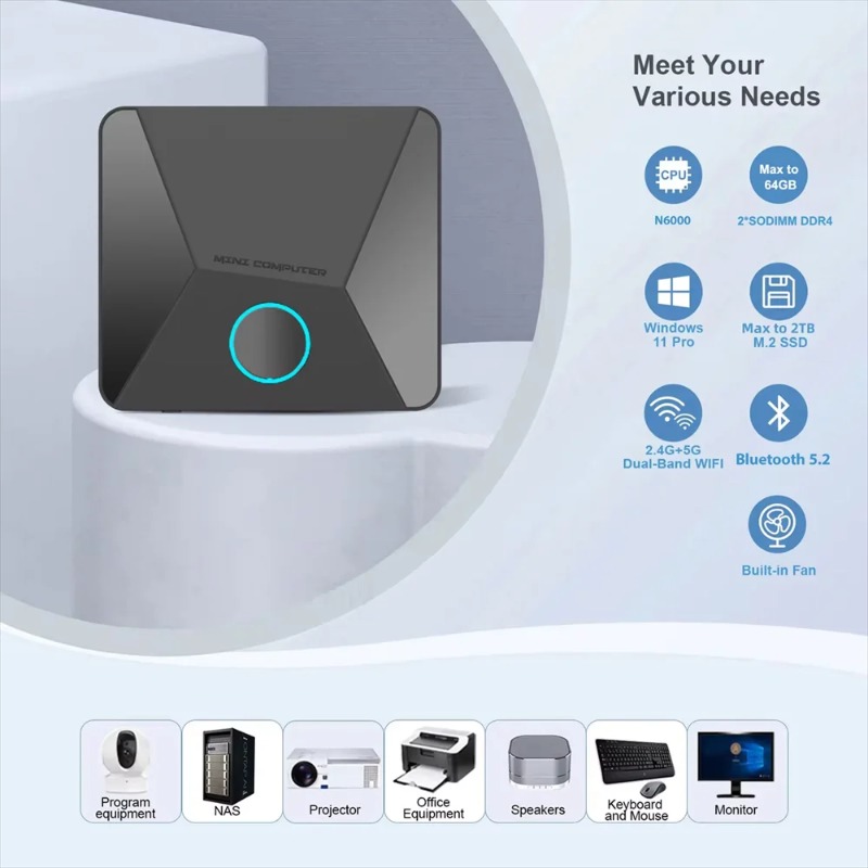 Neuer Mini-PC 13. 12. Gen Core – Pc Gaming Core I5 Bewertung und Preis