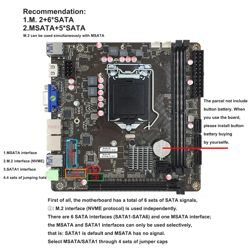 B365 Mini-ITX Motherboard LGA  – Pc Gaming Core I5 Bewertung und Preis