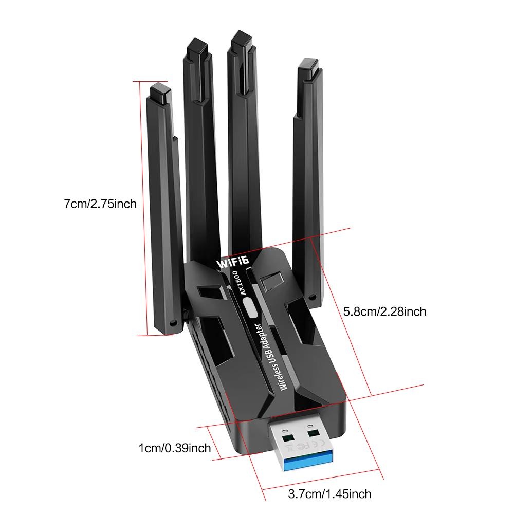 WiFi 6 USB 3.0 Adapter 1800 Mb – Pc Gaming Video Bewertung und Preis