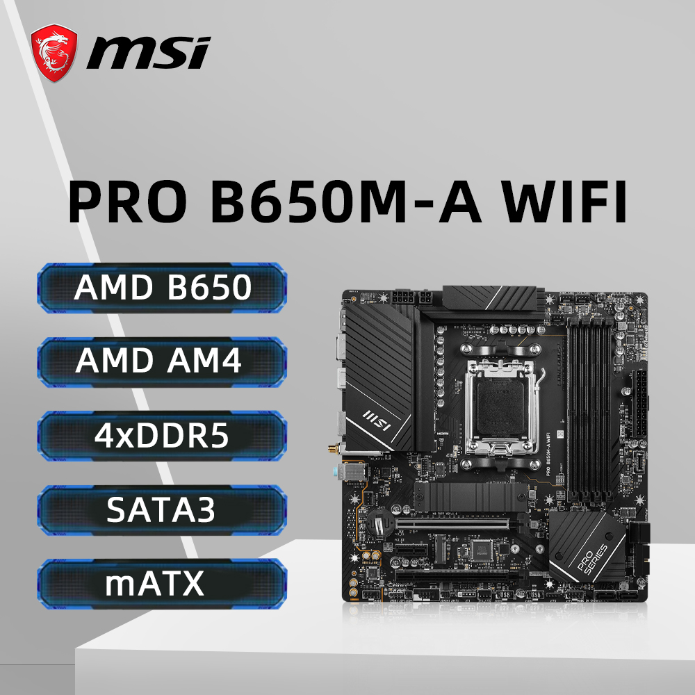 MSI PRO B650M-A WIFI Motherboa – Pc Gaming Core I5 Bewertung und Preis