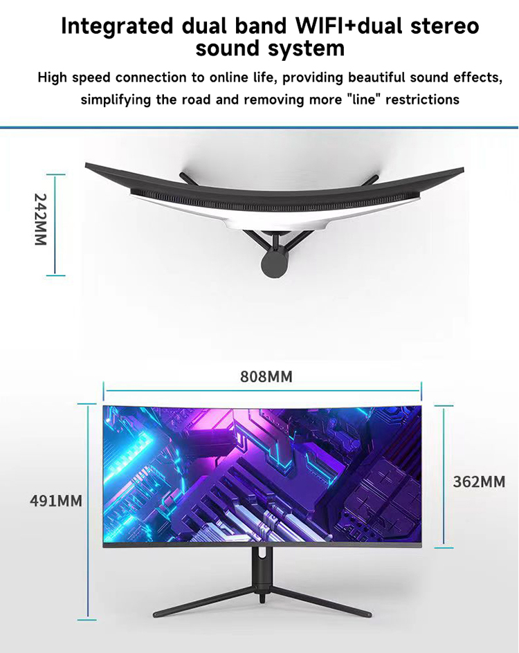 34 Zoll 4K Curved Screen Deskt – Pc Gaming Core I5 Bewertung und Preis